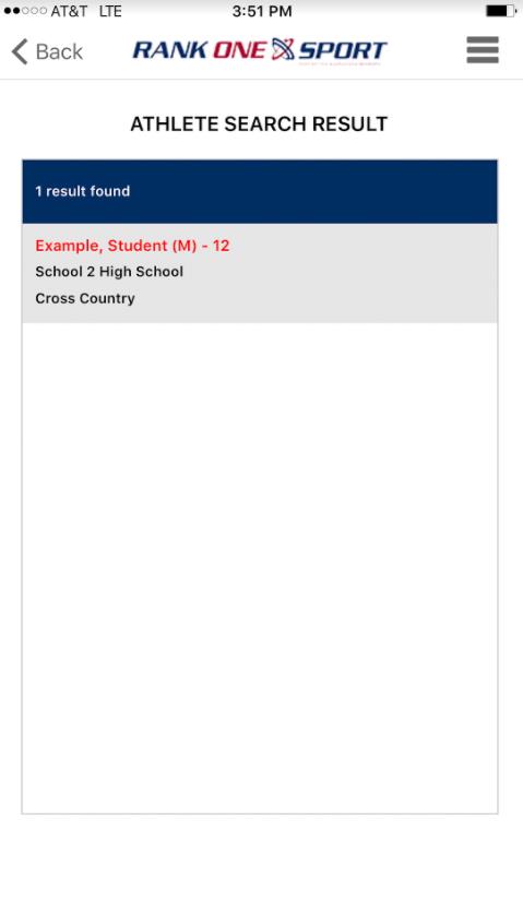 Profile showing clickable phone numbers for guardians