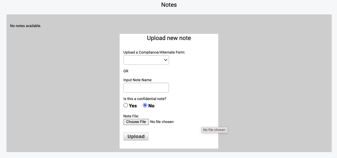 Report Generator interface with filter options