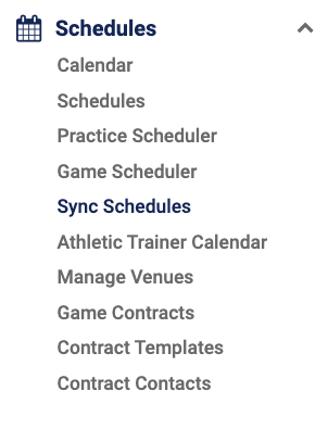 Step 5 — Sync schedules to personal calendar