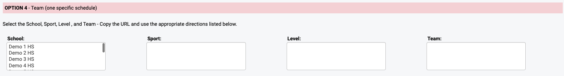 Step 9 — Sync option for specific team