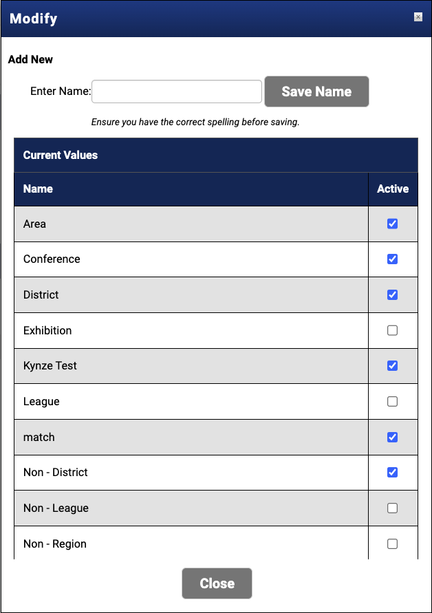 Step 3 - Select destination for copied schedule