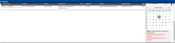 Step 5 - Campus Calendar Link